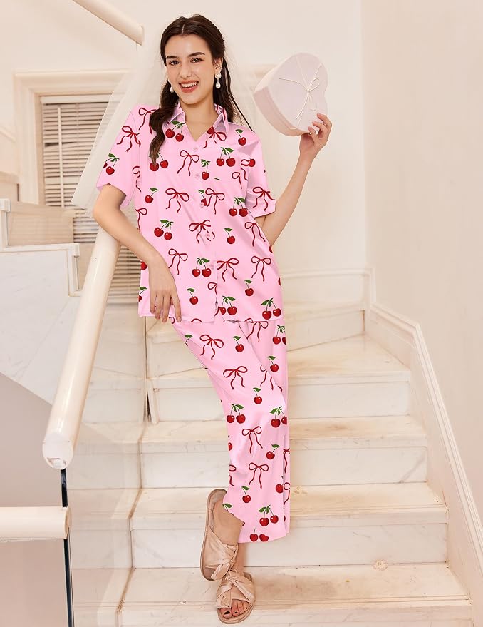 Pink-cherry Bow