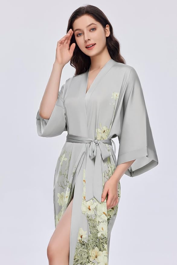 Magnolia and Bamboo - Gray