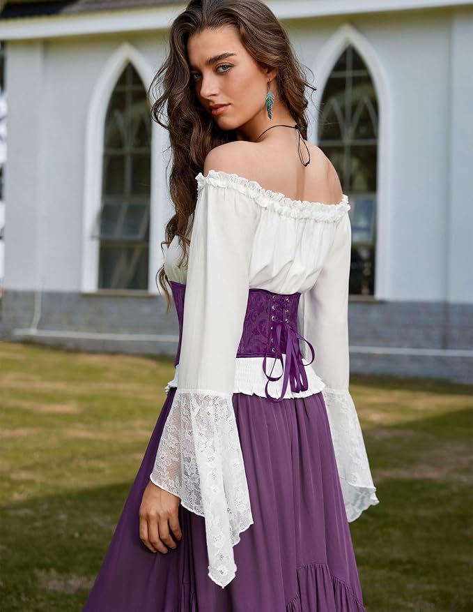 Purple Jacquard