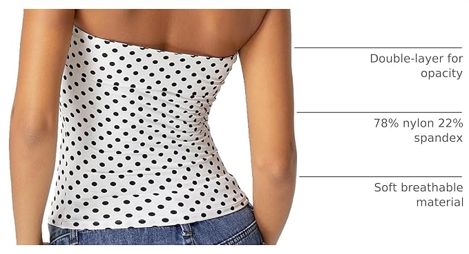 White Polka Dots