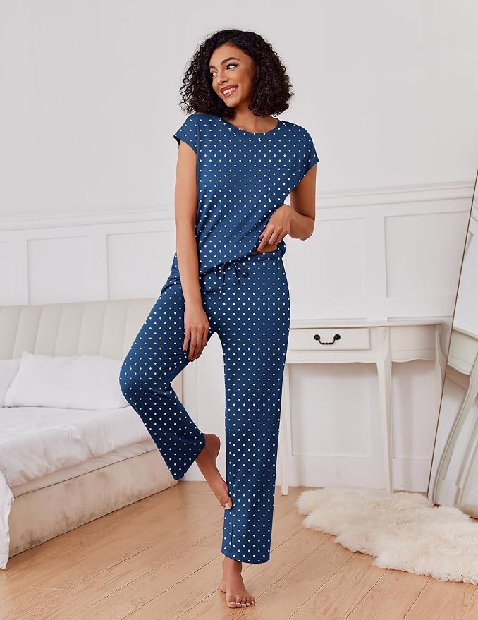 Pink Stripe/Blues Dots