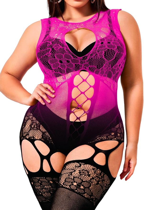 Gradient Hot Pink Black