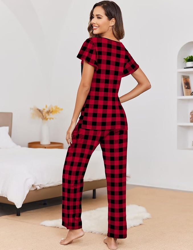 Red Plaid+black Plaid