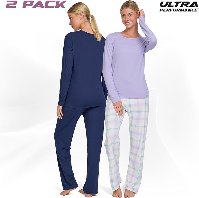 Violet/Violet Plaid - Navy
