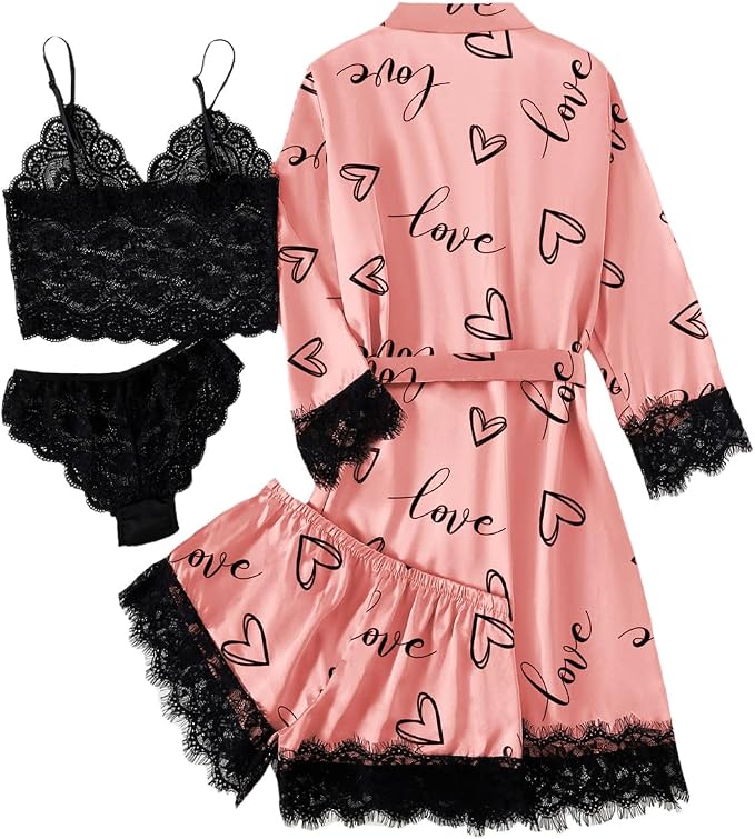 Coral Pink Print