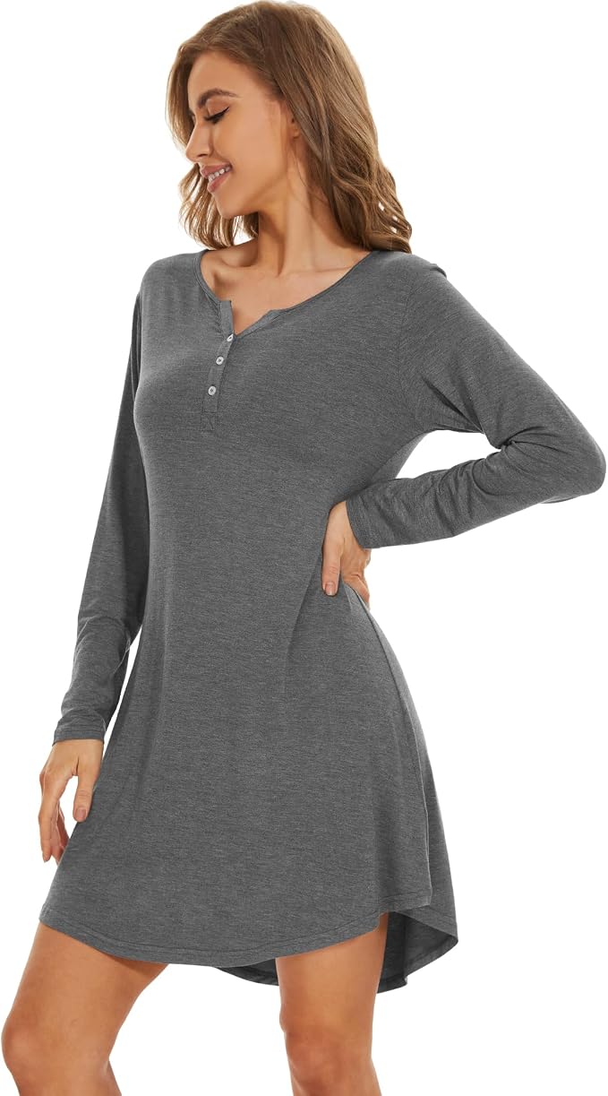 A-dark Heather Grey