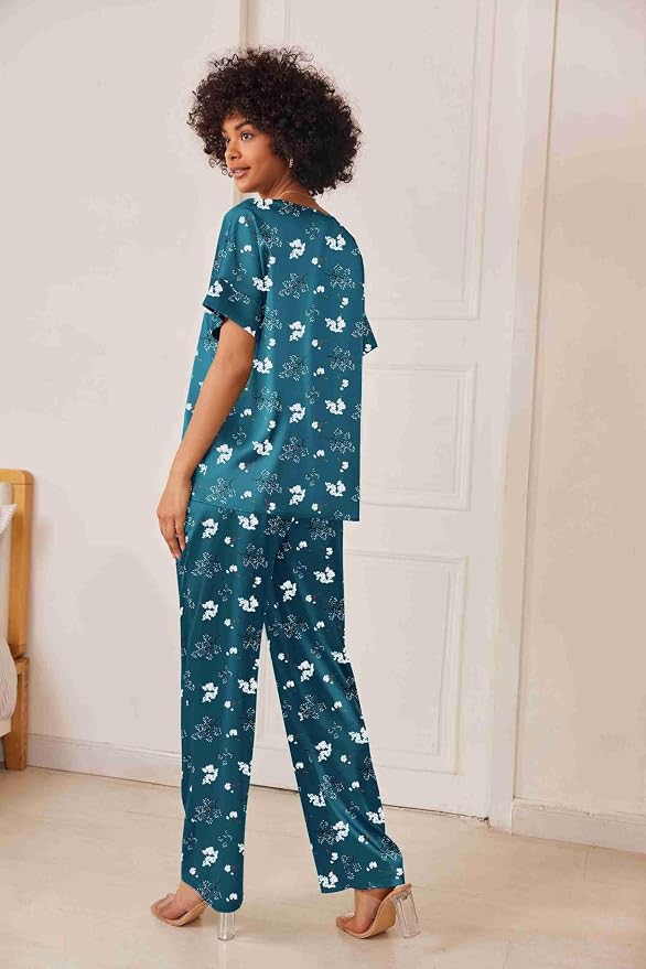 Floral Blue/Green