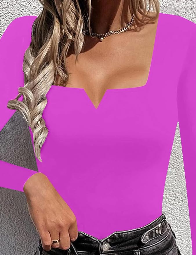 D-hot Pink Long Sleeve