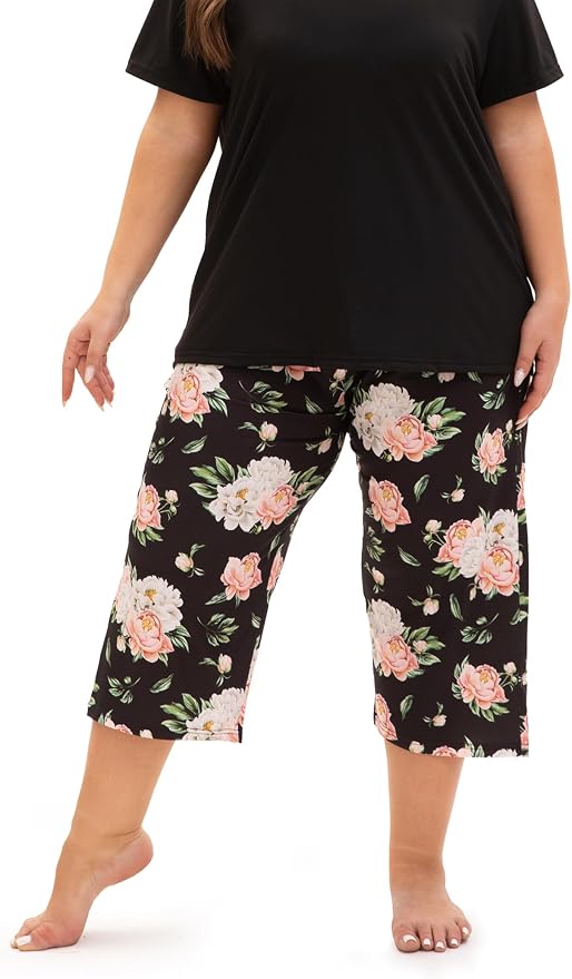 Floral Black 1