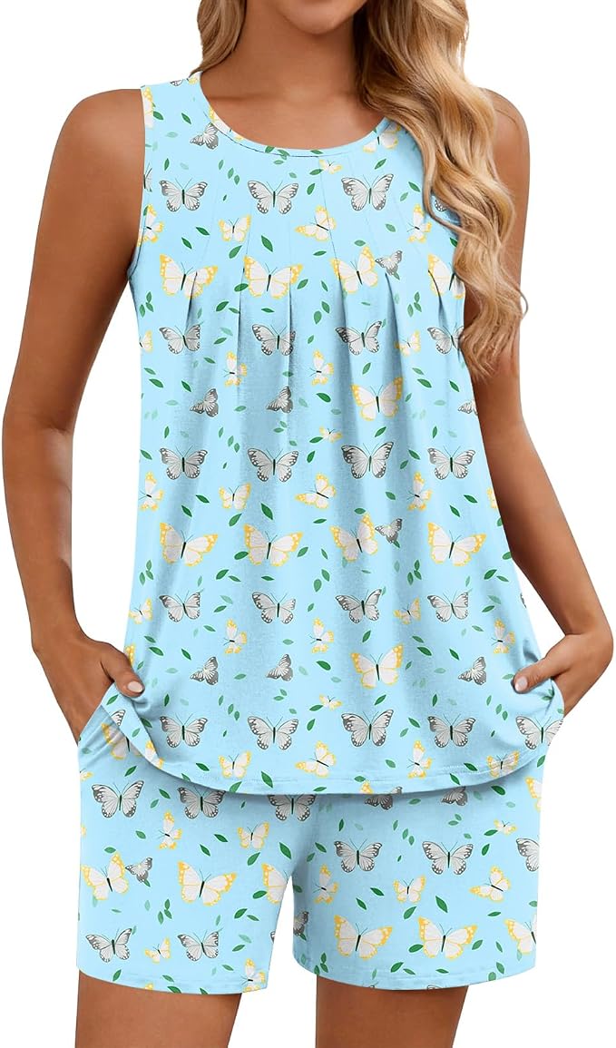 Colorful Butterfly-blue
