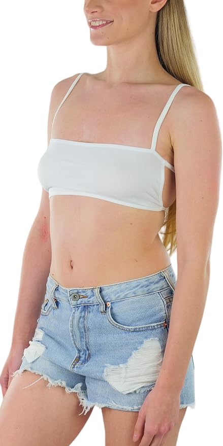 Strappy Back - White