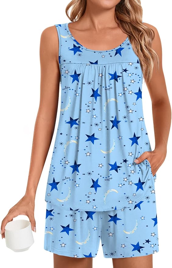 08-blue Stars Moon