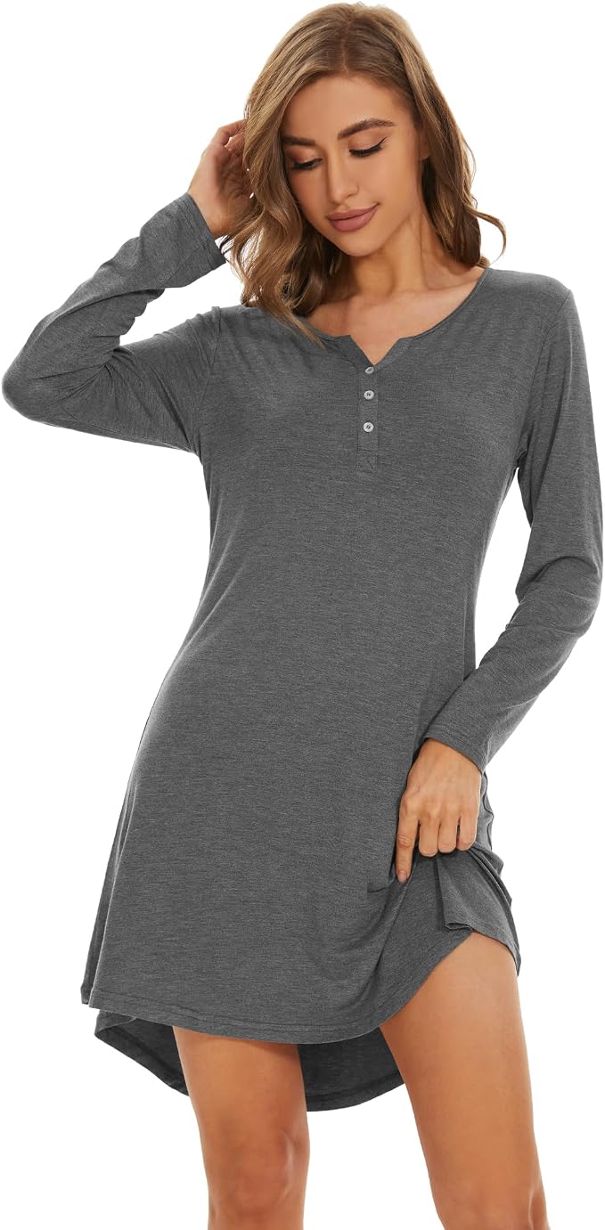 A-dark Heather Grey
