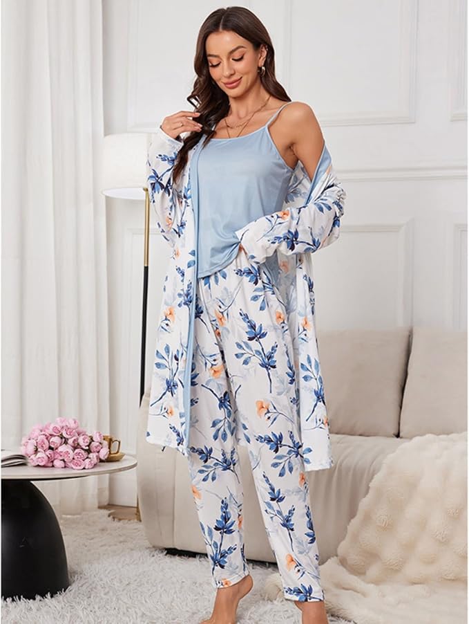 Blue and White