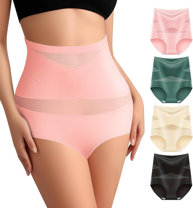 4pcs(black+nude+pink+green)