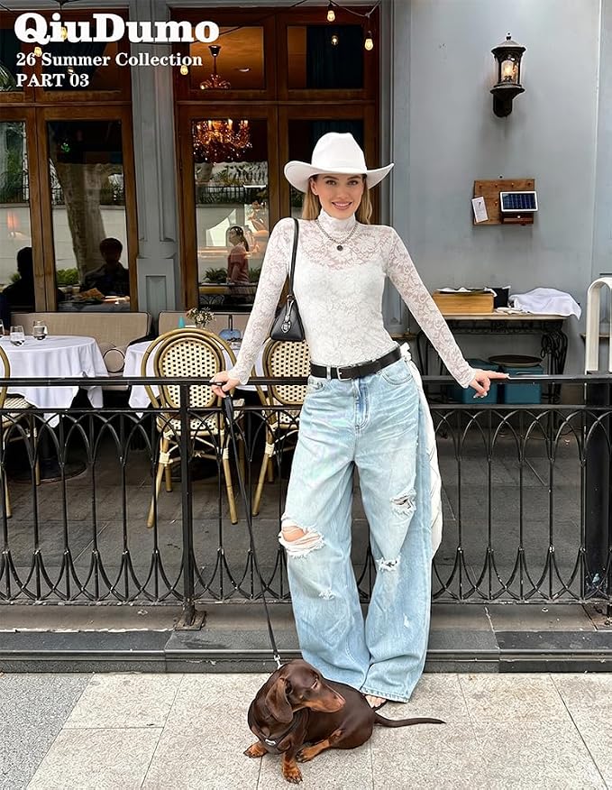 White & With Camisole