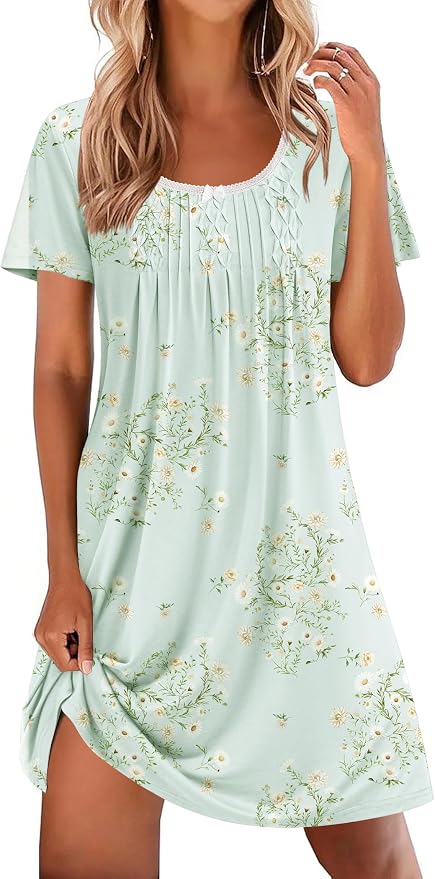 Floral Light Green