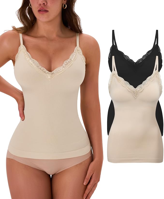 Lace-black/Nude 2pk