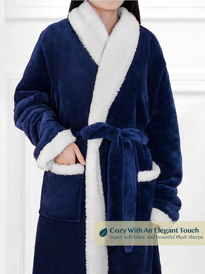 Blue With Sherpa