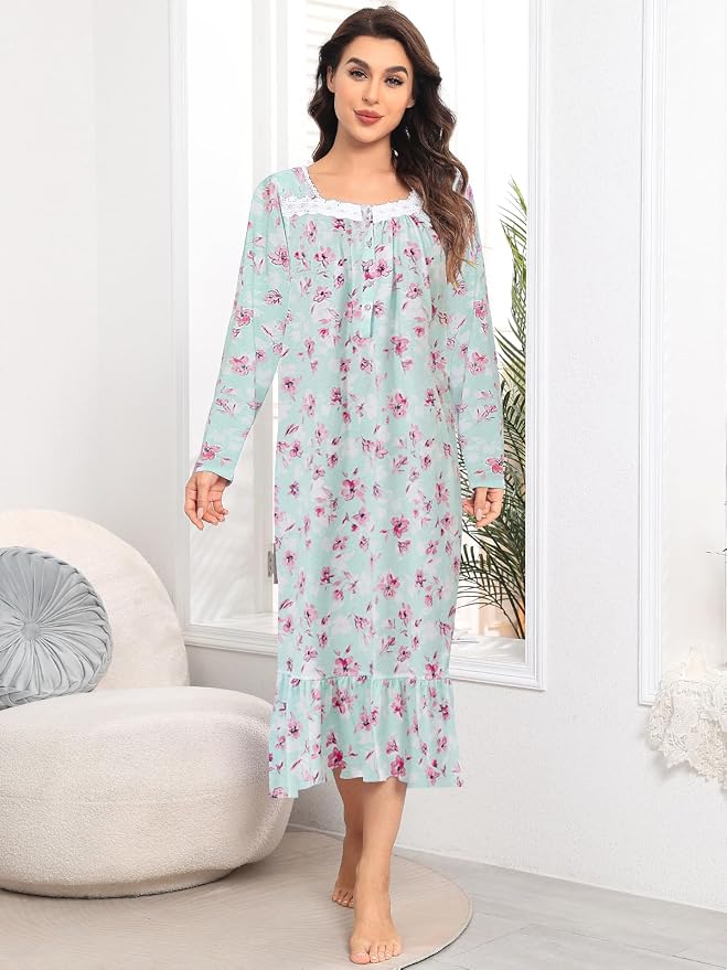 Green Red Flower