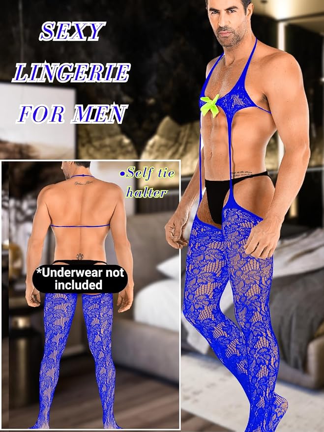 Royal Blue&neon Green Bow