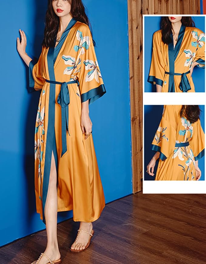 Orange-floral