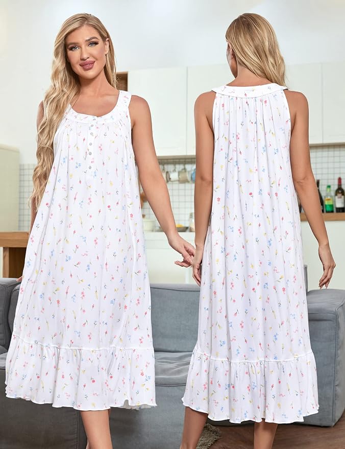 100% Cotton Print White