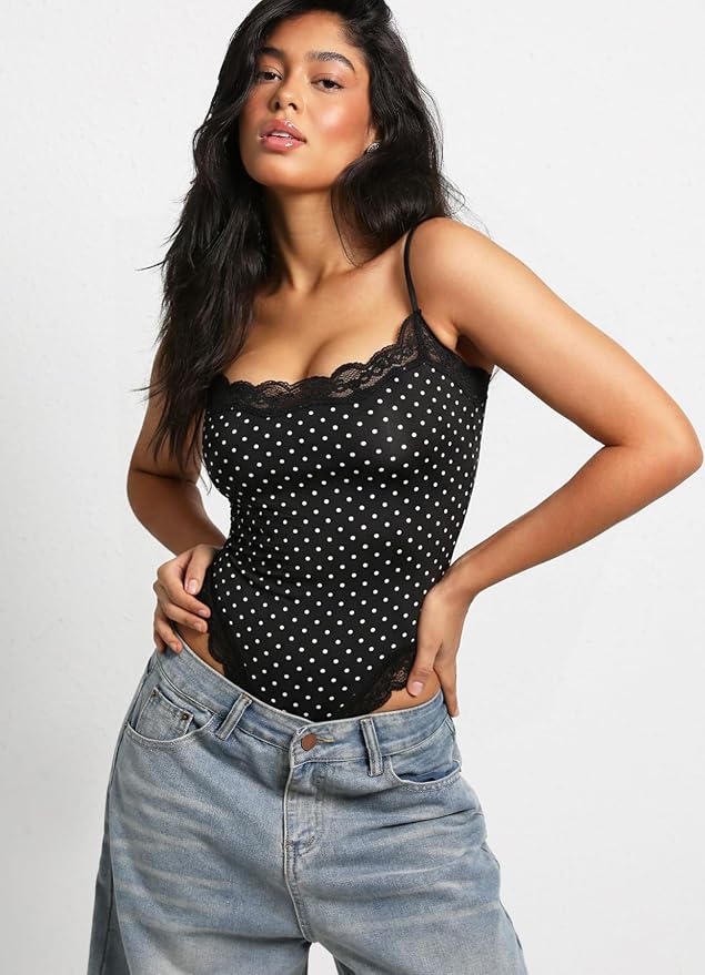 Black Polka Dot