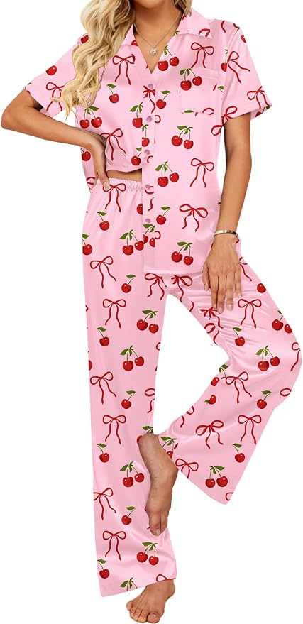 Pink-cherry Bow