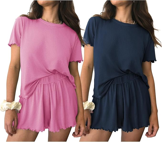 Pink/Navy Blue