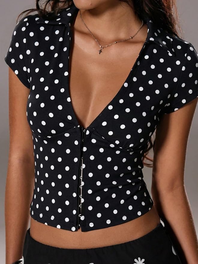 Polka Dots Black