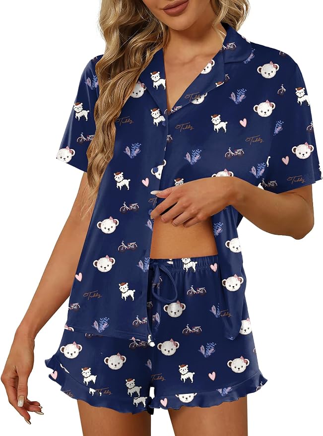 Teddy Bear-navy Blue