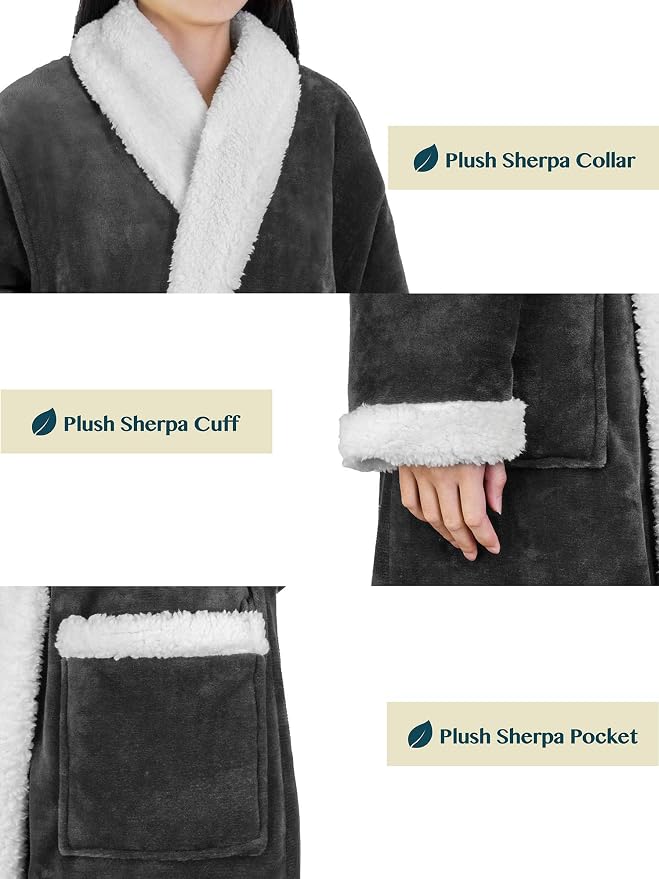 Grey With Sherpa