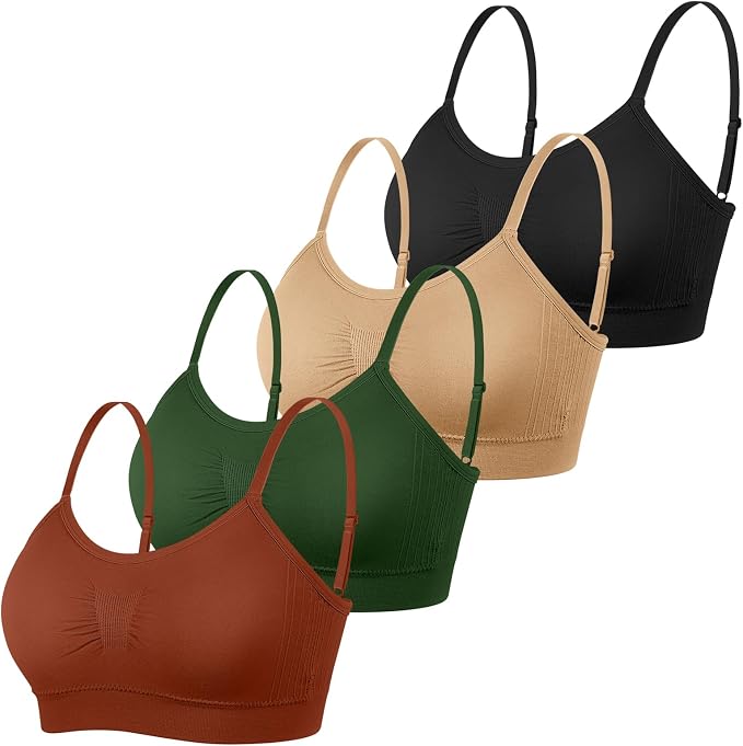 Black, Caramel, Green, Nude