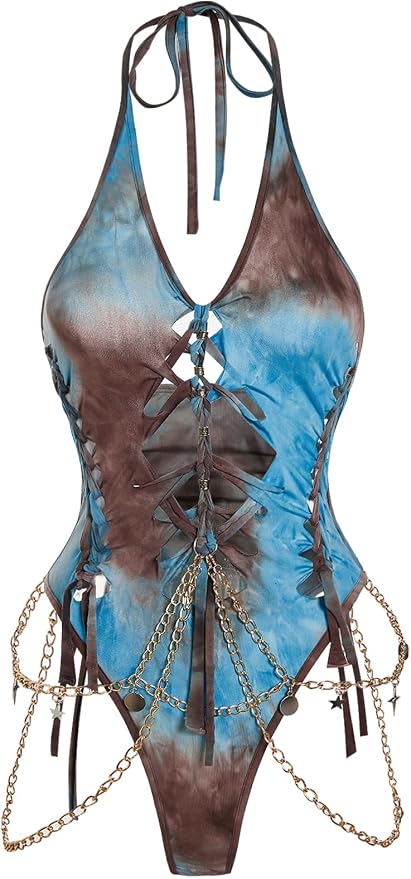 Blue Brown Multi