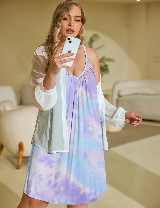 Purple Tie Dye