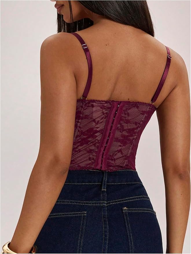 Burgundy Cami