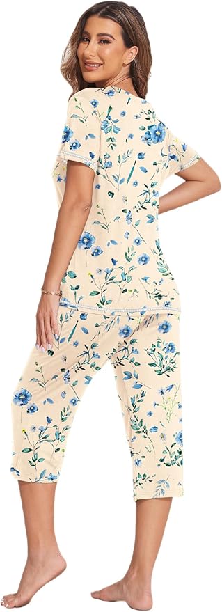White Blue Flowers