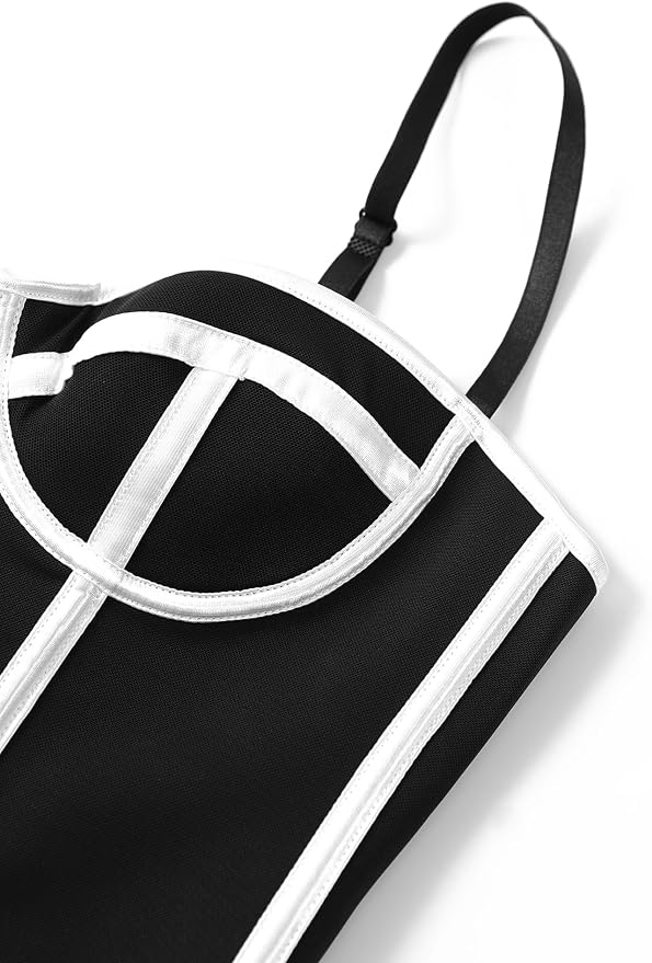 Black White