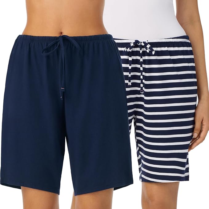 2 Pack Navy/Navy Stripe