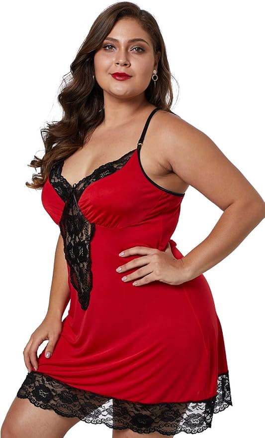 Christmas Red With Satin Bow Detail