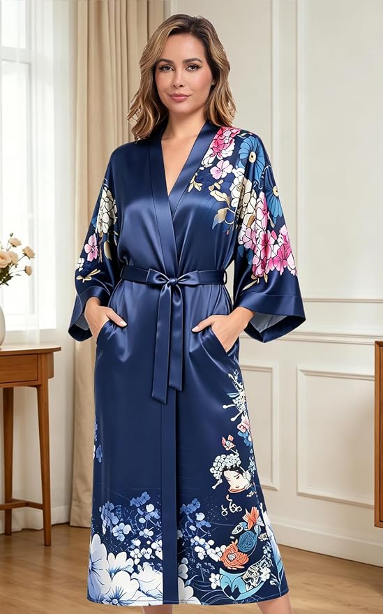 Floral Navy