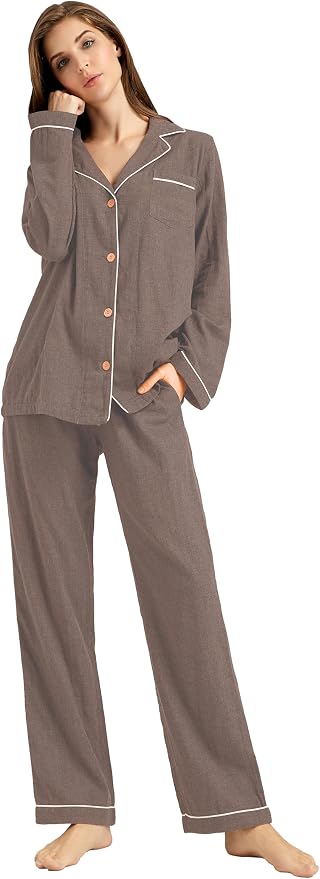 Heathered Brown