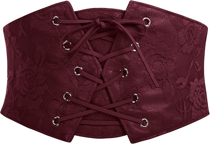 Black and Wine Red