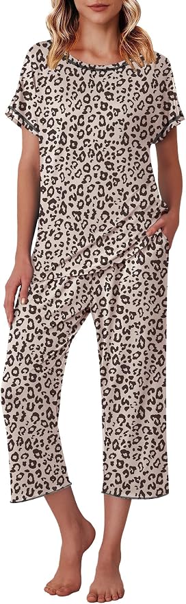 Khaki Leopard Print