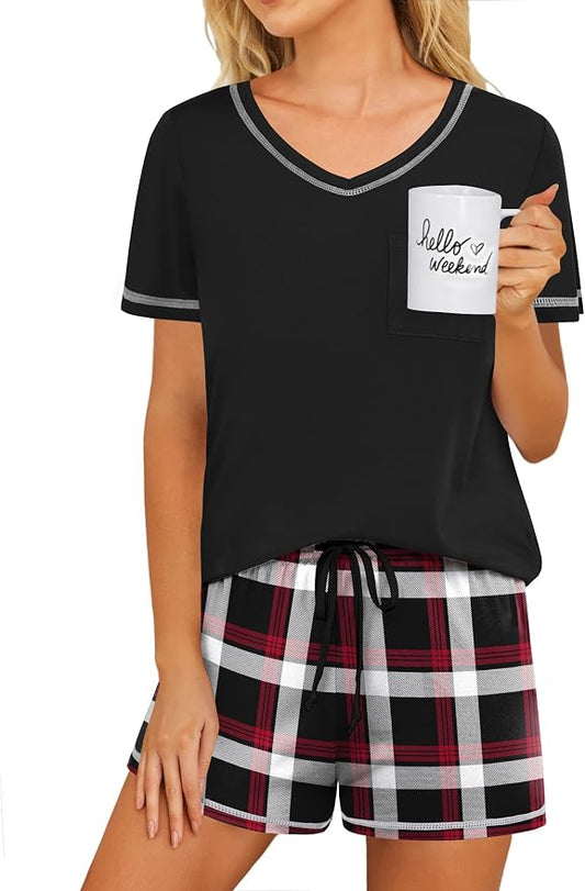Black and Red Plaid