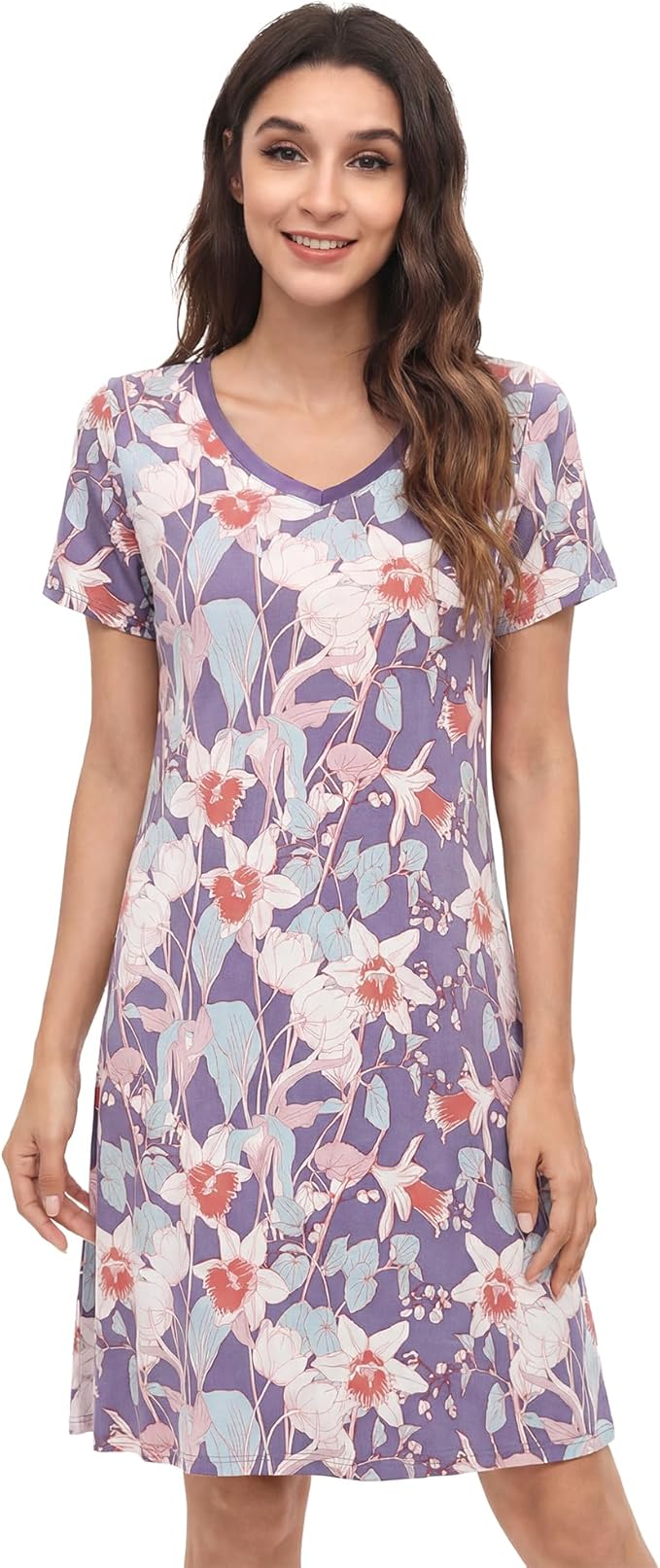 Purple/Floral