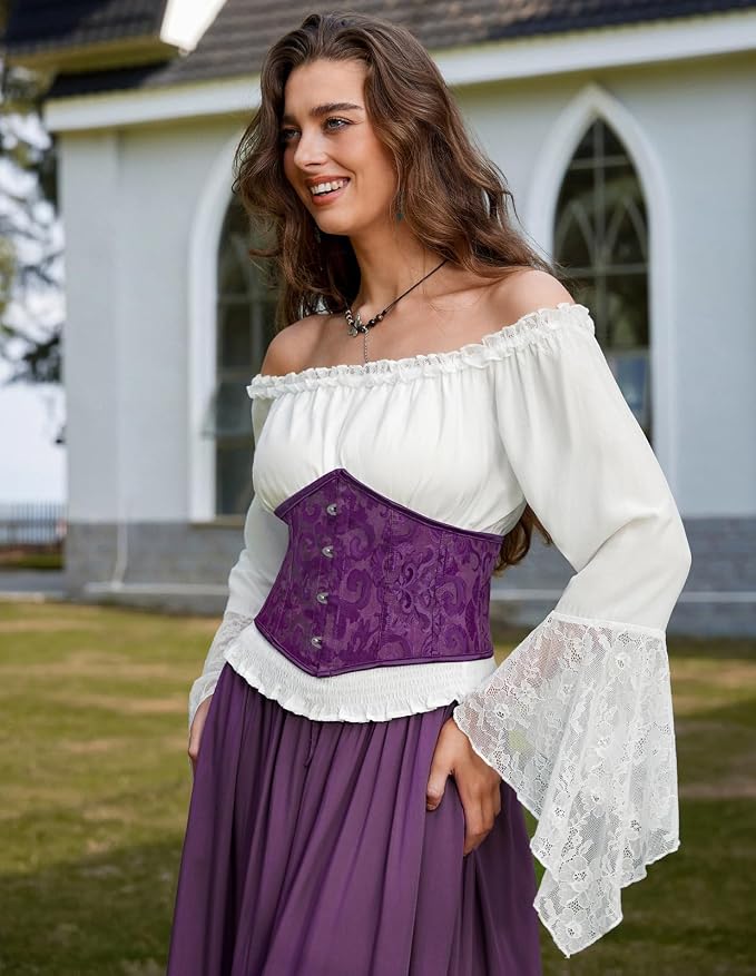 Purple Jacquard