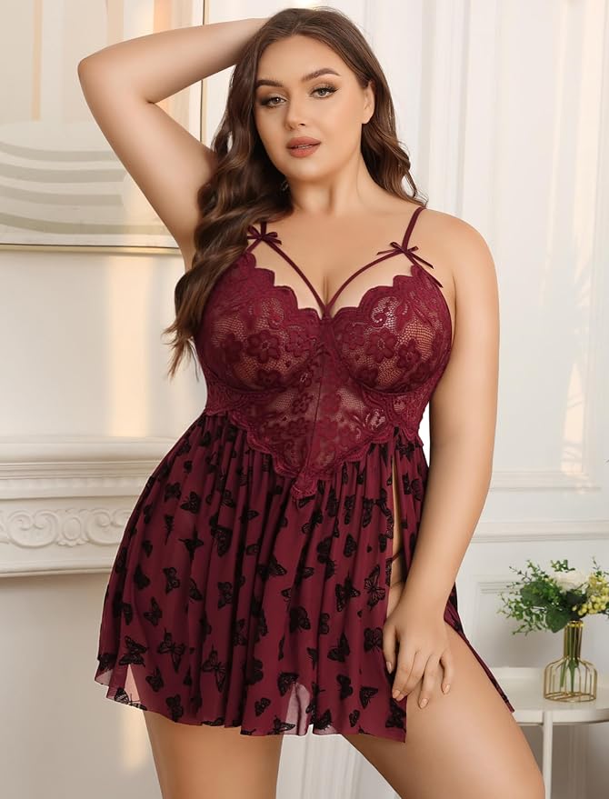 Burgundy Butterfly