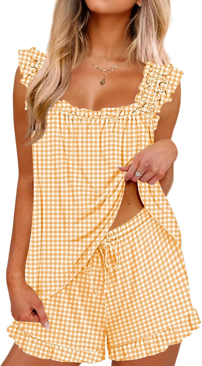 Gingham Yellow